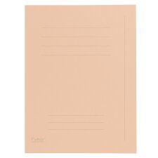 Printed file folders 220 g Exacompta 24 x 32 cm yellowish - Pack of 50