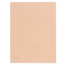 Printed file folders 220 g Exacompta 24 x 32 cm yellowish - Pack of 50