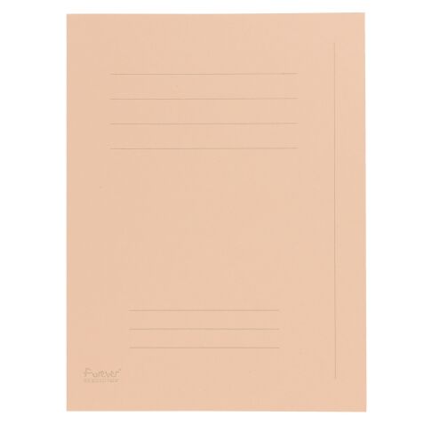 Printed file folders 220 g Exacompta 24 x 32 cm yellowish - Pack of 50