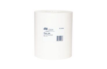 Bobine d'essuyage à dévidage central Tork M2 Wiper 320 blanche - carton de 6