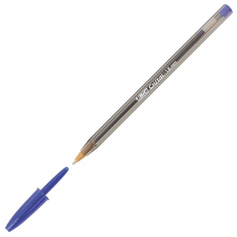 Bolígrafo Bic Cristal punta Gruesa 1,6 mm Trazo 0,6 mm.