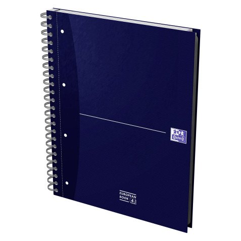 Cuaderno espiral Oxford Europeanbook A4+ 22,2 x 29,8 cm - 5 x 5 - 240 páginas