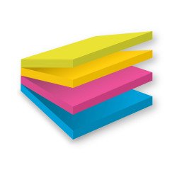 Bloc cube Easy Select Post-it® 76 x 76 mm - bloc de 300 feuilles