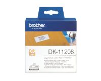 Adressetikette Papier 38 x 90 mm Brother DK11208 weiß - Rolle von 400