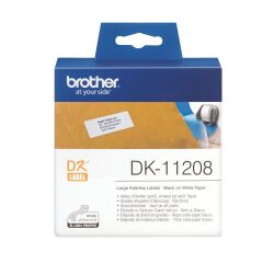 Address labels paper 38 x 90 mm Brother DK11208 white - roll of 400