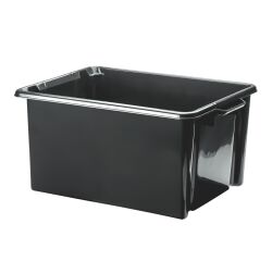 Aufbewahrungsbox aus Plastik Strata 48,5 L schwarz