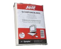 Chiffons blancs JELT