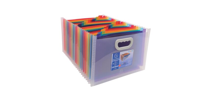 Trieur à soufflet 24 divisions Exacompta