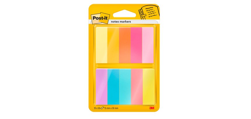 Marque-pages papier couleurs Post-It