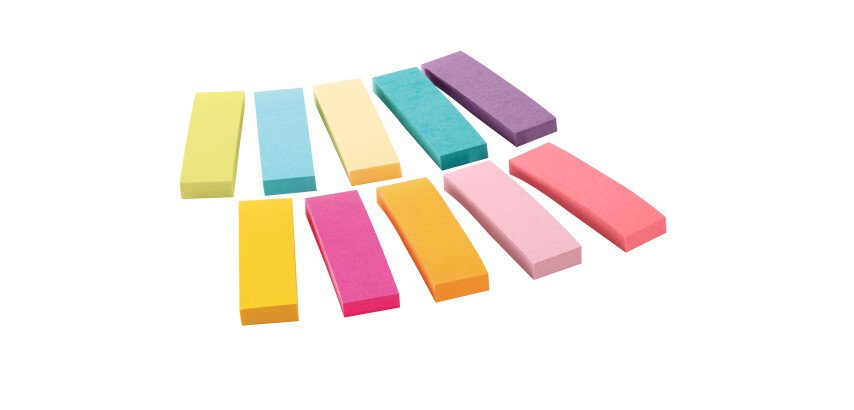 Marque-pages papier couleurs Post-It