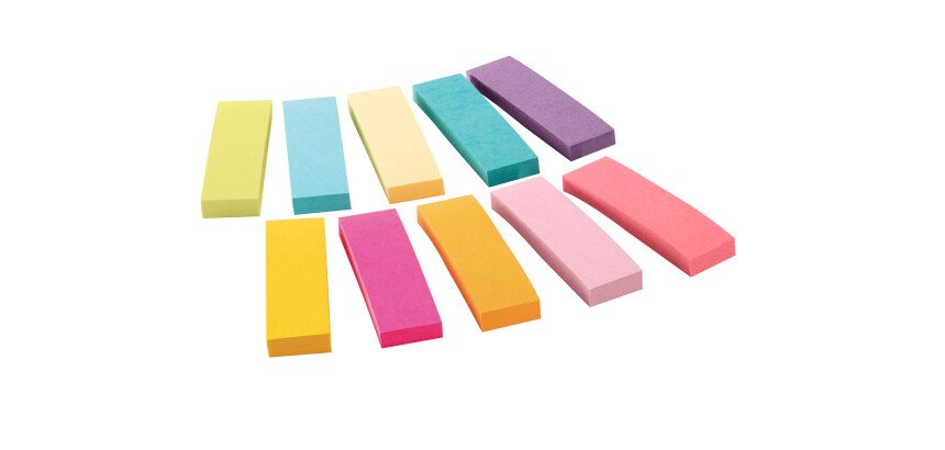 Marque-pages papier couleur Post-It