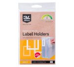 Porte-étiquettes adhésif 55 x 102 mm - Boîte de 60