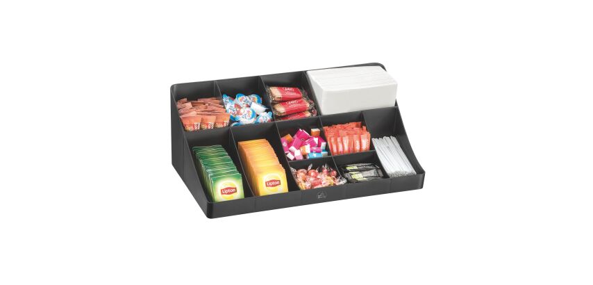 Storage unit with compartments CEP