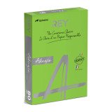 Papier A4 couleur vert vif 80 g Rey Adagio couleurs intenses - Ramette de 500 feuilles