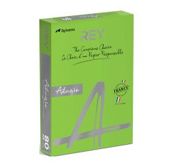 Papier A4 couleur 80 g Rey Adagio couleurs intenses - Ramette de 500 feuilles