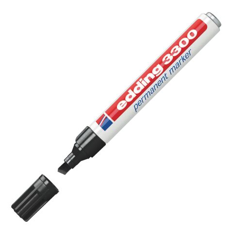 Rotulador permanente edding 3300 Punta Biselada Negra