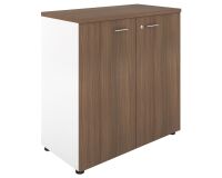 Niedriger Schrank mit Klapptüren Essenzza H 89 cm