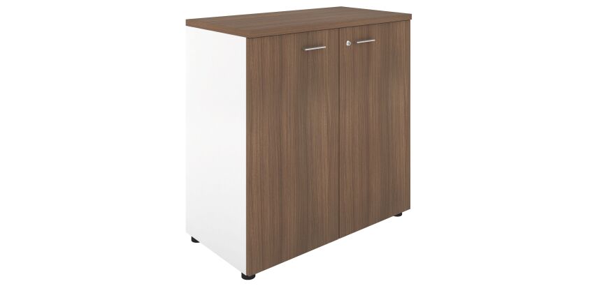 Armoire basse portes battantes Maestro - Greko H 89 cm