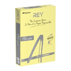 Ramette papier couleur Rey Adagio couleurs pastel A4 80 gr - 500 feuilles