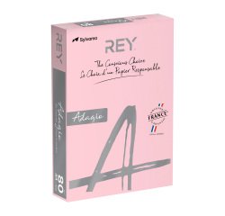 Papel A4 colores pastel 80 g Rey Adagio - Paquete de 500 hojas