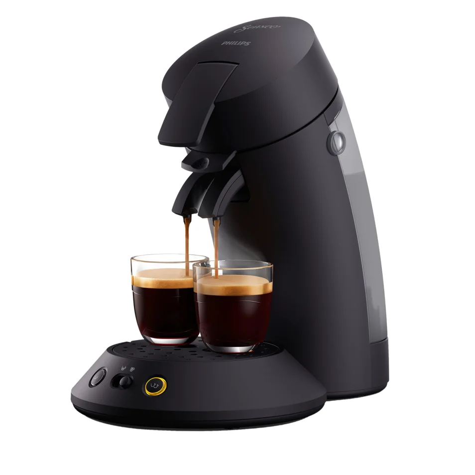 Machine à café à dosette Philips Senseo Classique, noir sur