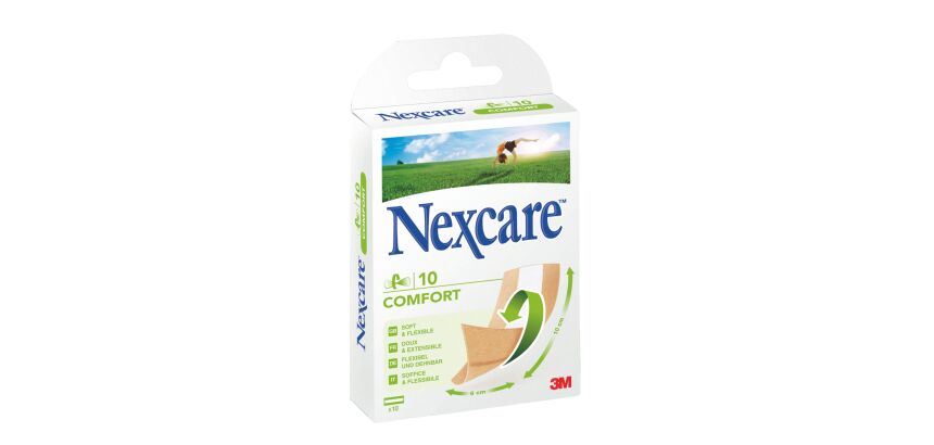Pansement Comfort 3M Nexcare 10 cm x 6 cm - Boîte de 10