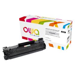 Toner Owa compatible HP 83A - CF283A noir pour imprimante laser