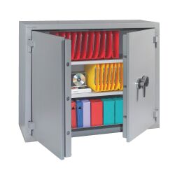 Armoire forte double paroi ignifugée Hartmann 400 litres serrure électronique