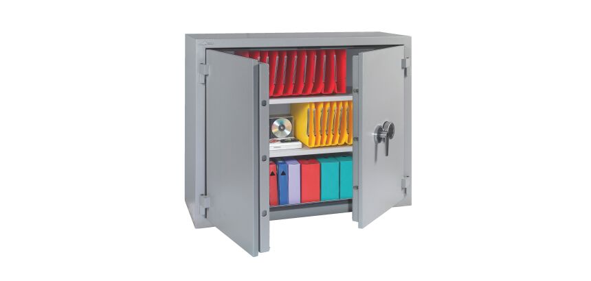 Armoire forte double paroi ignifugée Hartmann 400 litres serrure électronique