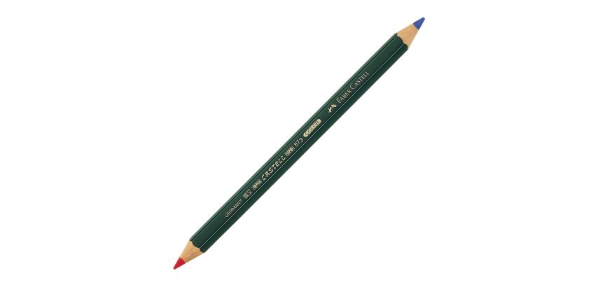 Lápiz bicolor 2160 grueso Faber Castell