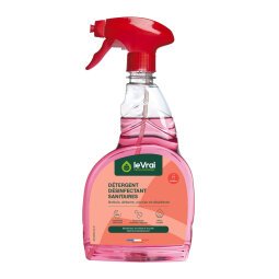 Détergent désinfectant Action anti-calcaire Le Vrai professionnel DDS bruyère - Spray 750 ml