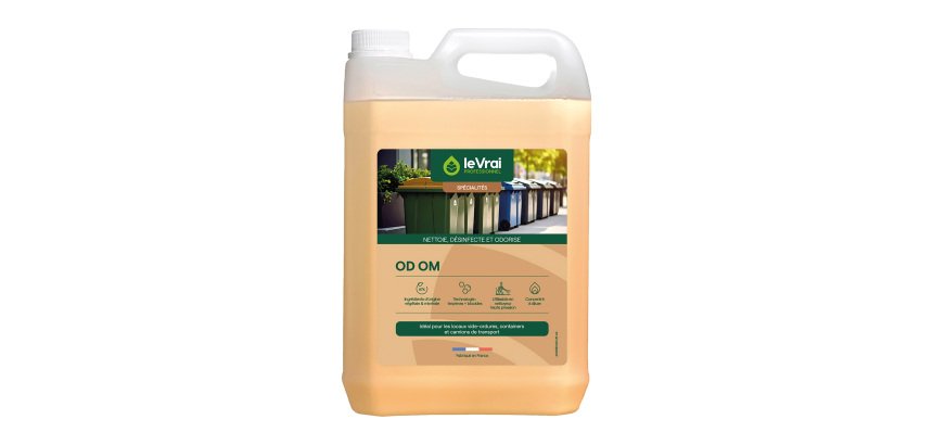 Détergent désinfectant surodorant Le Vrai OD OM pin des Landes - Bidon de 5 litres
