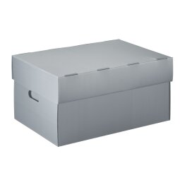 Archive cases plastic Extendos H 26 x W 52 x D 36 cm grey