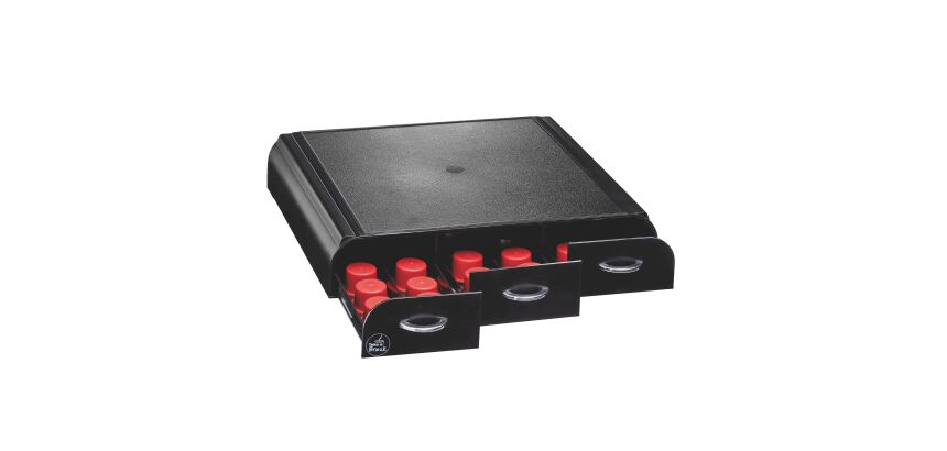 Storage unit for capusles 3 drawers CEP