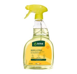 Dégraissant désinfectant Le Vrai ND 610 A citron - Spray 750 ml
