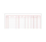 Libro de contabilidad-Registro socios Folio apaisado Dohe