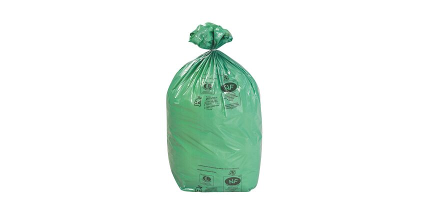 Sac poubelle 110 litres NF écologiques - carton de 200