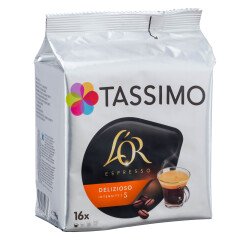 Cápsulas de café Tassimo L'Or Delizioso - paquete de 16