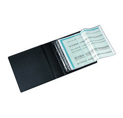 Fundas multitaladro de polipropileno rugoso A3 Plegable 90 micras