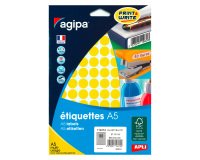 Pack of 960 round labels, d 15mm