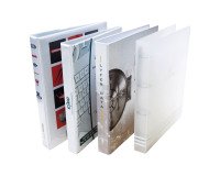 Carpetas de anillas PVC blanco personalizables