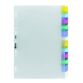 Set of dividers, polypropylene, transparent - 12 divisions