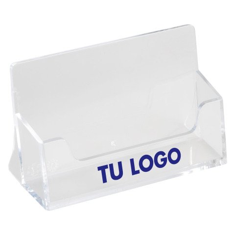 Expositor de sobremesa personalizados para tarjetas de visita