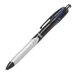 Ballpoint pen Bic 4 colours retractable point 1 mm - medium