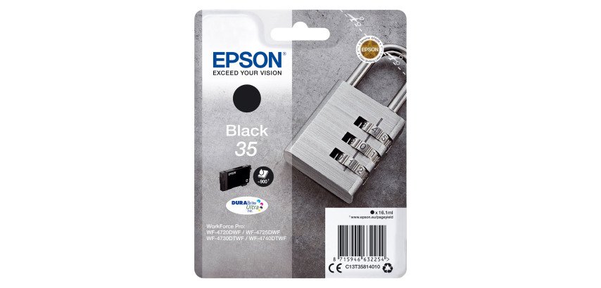 Epson 35 Cartucho original Negro (900 páginas)
