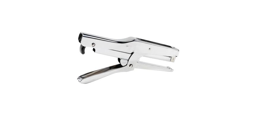 Agrafeuse pince Stanley Bostitch P3 chromé - agrafes SP 19/6 - capacité de 20 feuilles