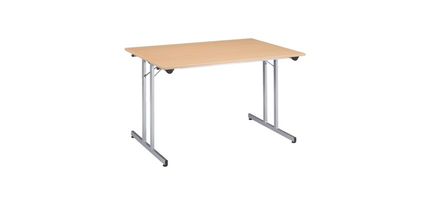 Table pliante multi-usages éco - plateau profondeur 80cm