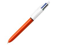 Ballpoint pen Bic 4 colours retractable point 0,8 mm - fine