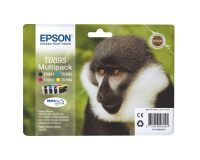 Pack of 4 cartridges Epson T0895 black + color