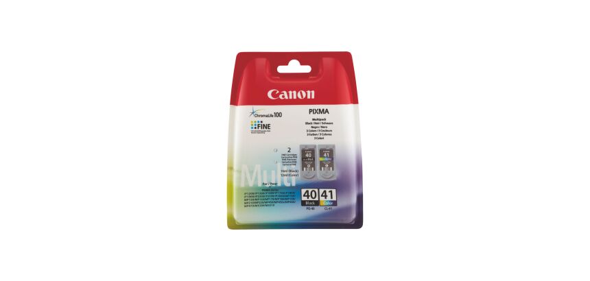 Canon PG40 - CL41 , pack noir + couleur